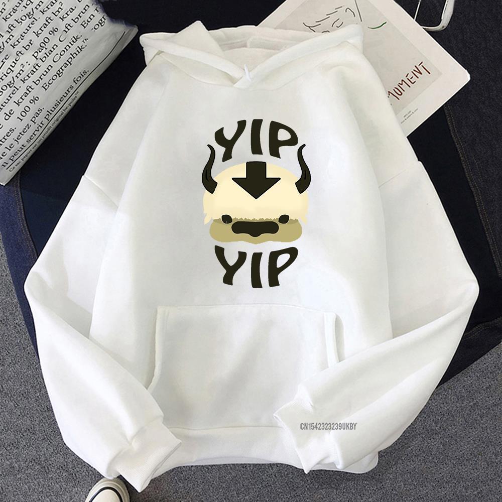 YIP APPA толстовки унисекс с капюшоном рубашка Аватар последний маг воздуха женские оптовая продажа толстовки с капюшоном свободный пуловер уличная одежда