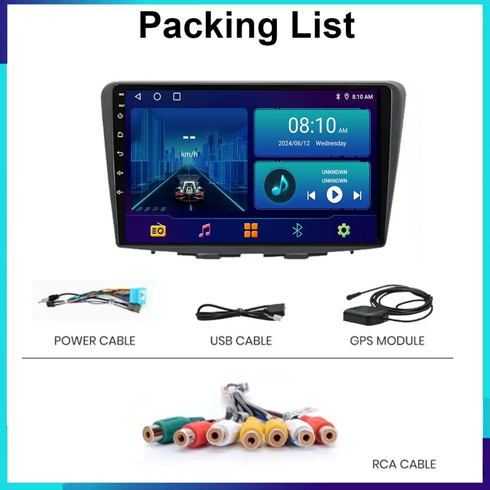 Autoradio Android 17 pour Suzuki Baleno 2016 2017 2018 2019 avec écran GPS, prise en charge de la caméra de recul, Carplay, OBD, lecteur multimédia