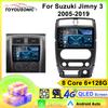 TOYOUSONIC 2 Din Android13 для Suzuki Jimny 3 (2005-2019) Автомобильный радиоприемник Мультимедийный проигрыватель GPS-навигация Автомагнитола Carplay Головное устройство