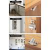 Magnetic Cabinet Latch Zinc Alloy Door Catch Furniture Door Stopper for Children Safety