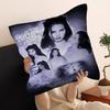 Черно-розовая персонализированная наволочка Ланы Дель Рей для детской спальни, Декор для вечеринки, Наволочка, Подарок на день рождения ребенка, Детский душ