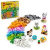 LEGO Classic Build Your Own Pet Toy, Gift, Building Blocks, for Girls and Boys, Ages 4, 5, 6, and 7, Educational, Creative, Animal Building Kit, 11034