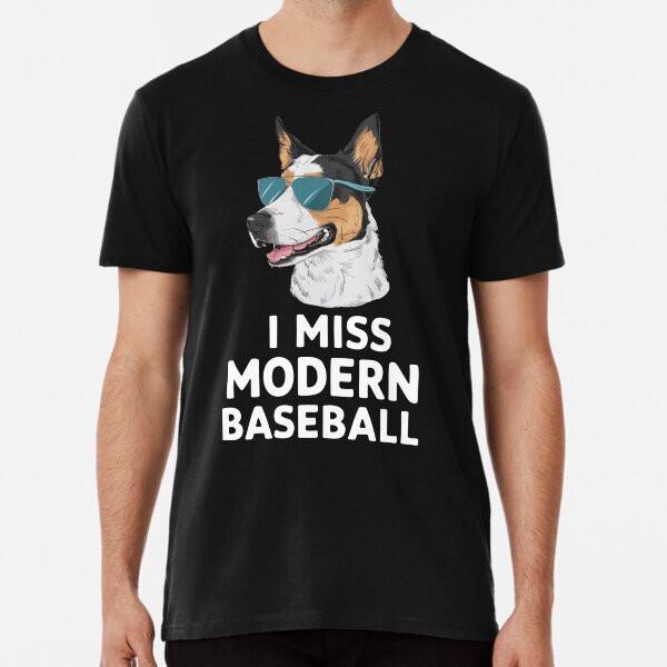 Я скучаю по Modern Baseball Премиальная футболка от S до 5XL Сделано в Австралии/США Футболка