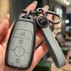 Модный металлический чехол для дистанционного ключа автомобиля для Mercedes Benz ACESG Class GLC CLE CLA GLB GLS W177 W205 W213 W222 X167 AMG