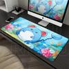 Anime Pokemon Azumaril Mouse Pads PC Computer Mechanical Keyboard Pads Gaming Office Accessories Gamer Rubber LockEdge Desk Rugs