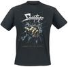 Новая хлопковая футболка Savatage для группы, унисекс, летняя, с коротким рукавом, модный бренд, футболка, роскошная, повседневная, винтажная