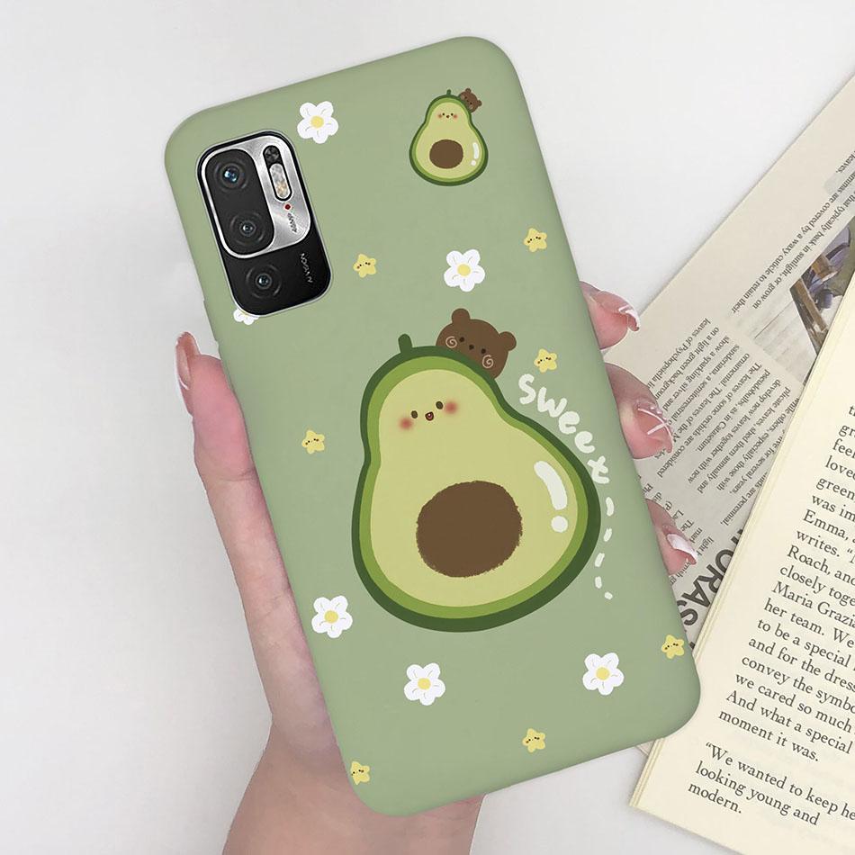 For Xiaomi Redmi Note 10 10T 11 SE 5G Case Pilot Cartoon Pattern Soft Silicone Back Cover For Xiaomi Poco M3 Pro 5G New Bumper