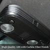 RT-TCZ Front Ceiling Roof Reading Light Lamp Trim Cover Carbon Fiber Interior Accessories for 2009-2022 Ford Mustang (Carbon Fiber Grain)