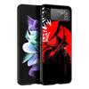 Японский Бусидо Самурай Чехол для Телефона Для Samsung Galaxy Z Flip3 Flip4 Flip5 Чехол-Оболочка Для Z Flip 3 4 5 6 7 Жесткая Складная Крышка