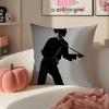 Soulful Latin Spanish Singer SSombr Cushion Cover Pillowcase Short Plush Invisible zipper Room Sofa Cushion Cover