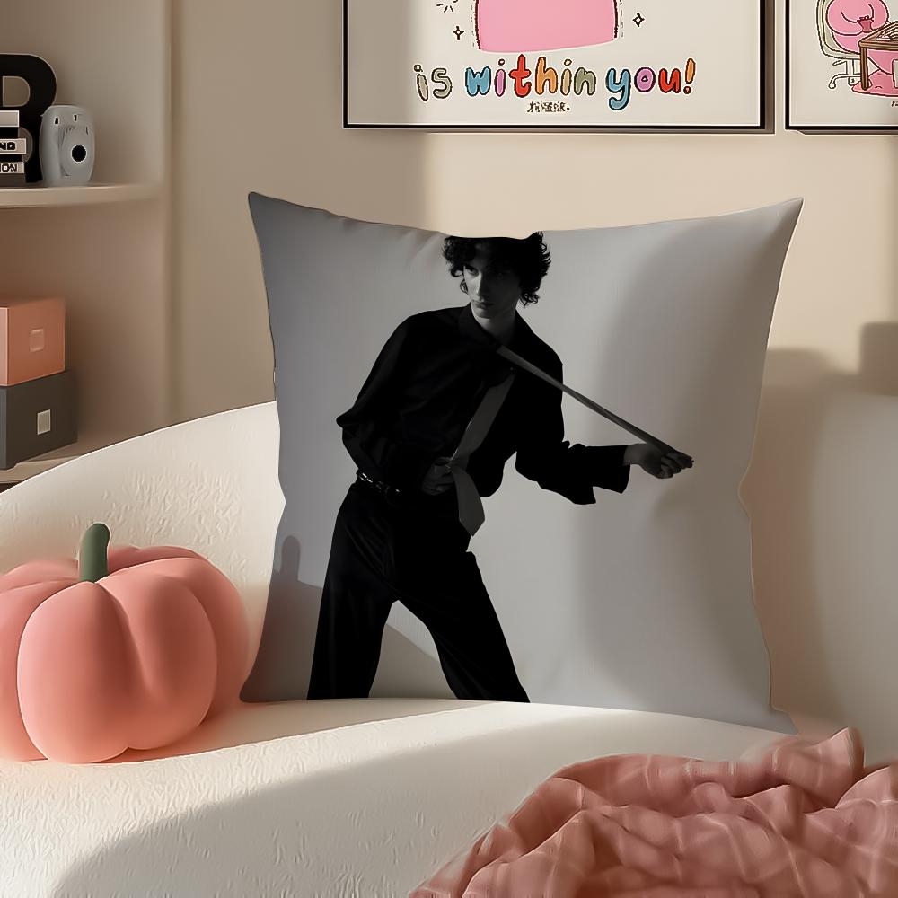 Soulful Latin Spanish Singer SSombr Cushion Cover Pillowcase Short Plush Invisible zipper Room Sofa Cushion Cover