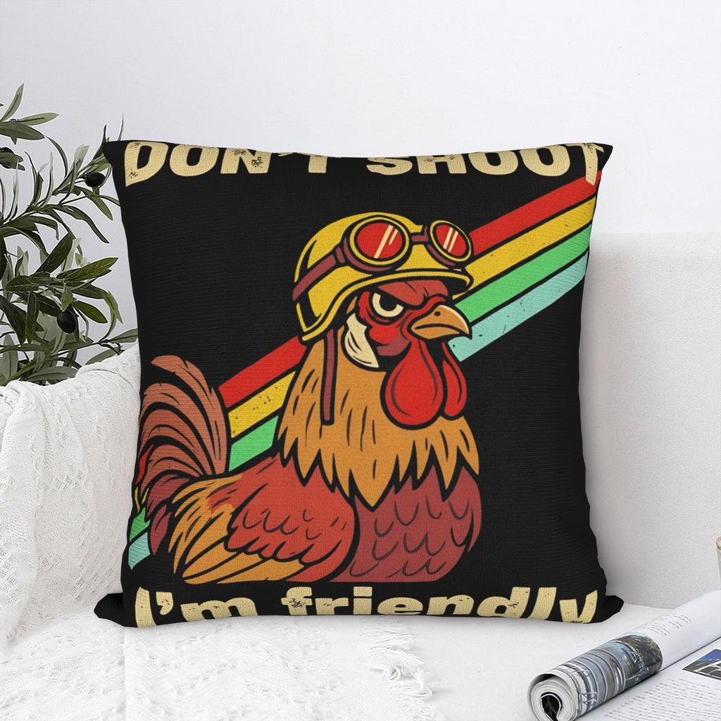 Bed Decor Don't Shoot I Need Apricots for My Chicken Arc Raiders Pillowcases Merch Pillow Covers Zipper Multi-Size