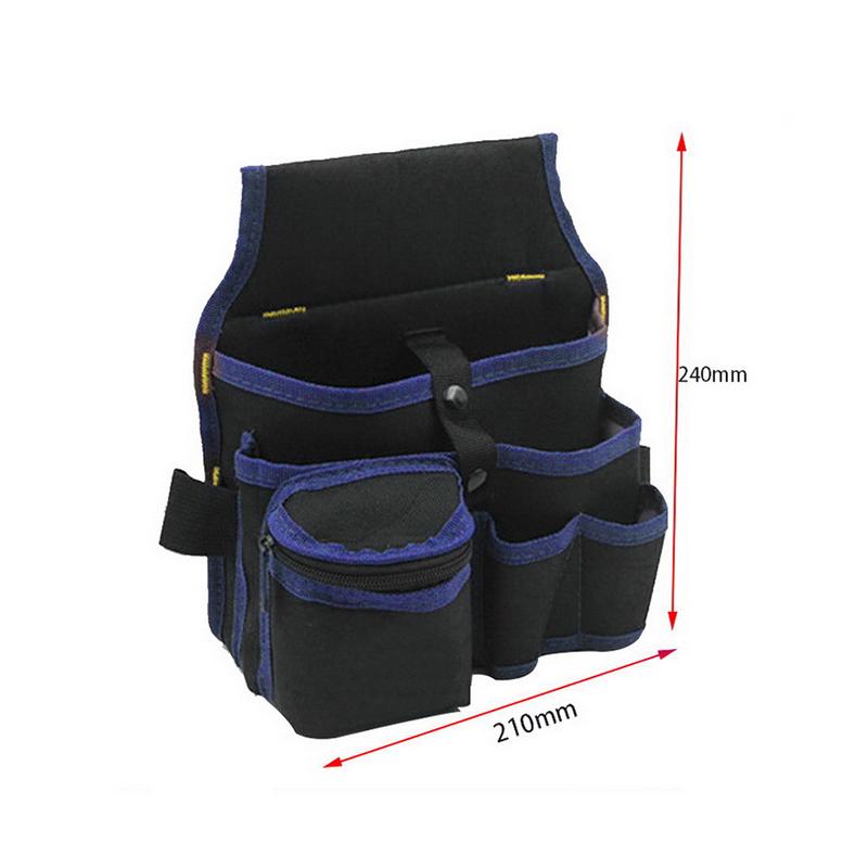 Многофункциональная сумка для хранения инструментов, сумка на пояс, набор инструментов для электрика, дрель, поясная сумка, гаечный ключ, отвертка, фурнитура, сумки для инструментов, органайзер