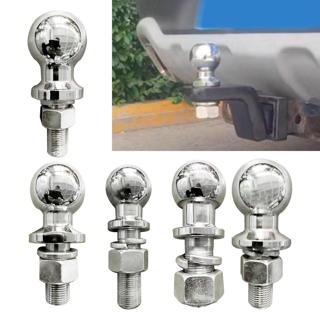 Generic Trailer Hitch Ball Replace Parts Easy Installation Forged Steel for SUV ATV Lawn Tractor Utility Trailers Campers
