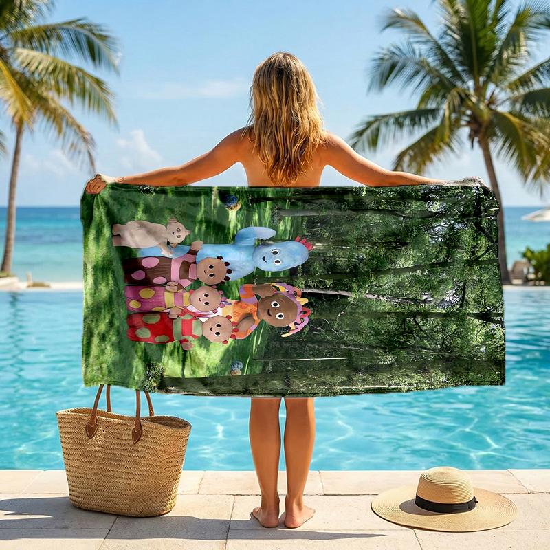 Night Garden Fashion Beach Towel: Ideal for Summer Adventures Soft, absorbent and quick drying suitable for swimming and bathing