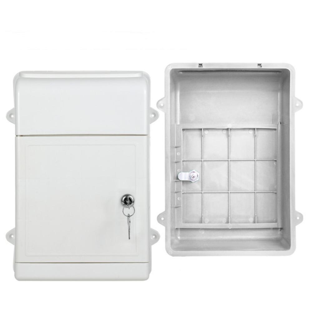 С замком почтовый ящик пластиковый почтовый ящик почтовый ящик универсальный ящик для писем для дома двора офиса