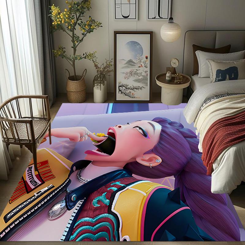 Vibrant Fashion Playful Elegance carpet Living room and bedroom mats Suitable for all seasons Office chair cushion Protective pad Room