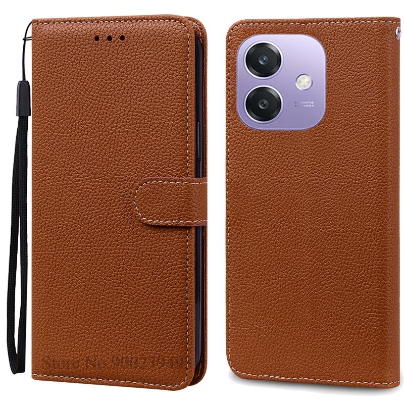 For OPPO A40 Case Flip Leather Wallet Covers For OPPO A40 Case Soft Silicone Book Cover For OPPO A 40 A40M Case Coque Fundas
