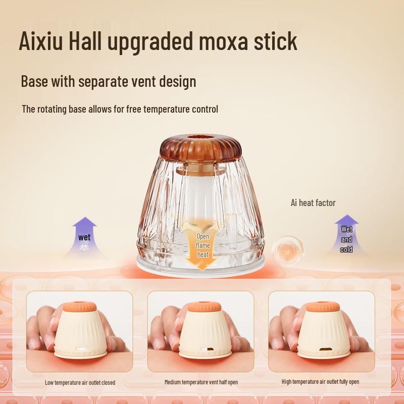 Устройство для моксотерапии Aixiu Hall V6 с трубкой для микро-дыма