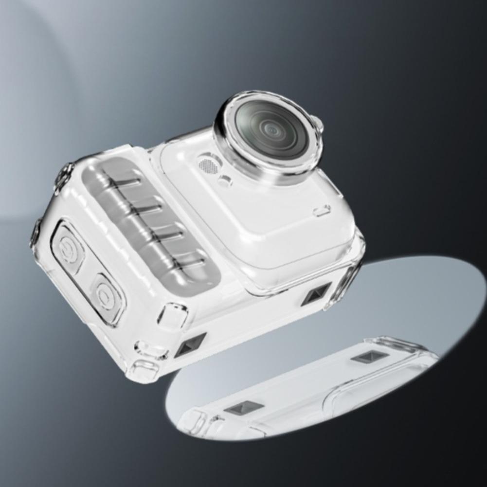 For Insta360 Go Ultra Protective Cover TPU Anti Drop Ice Sensing Heat Antifall With Lens Cap Lanyard Dissipation Protective Case