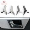 Car Interior Door Handles Inner Doors Panel Handle Bar Pull Trim Cover For Mercedes-Benz C-Class W204 GLK