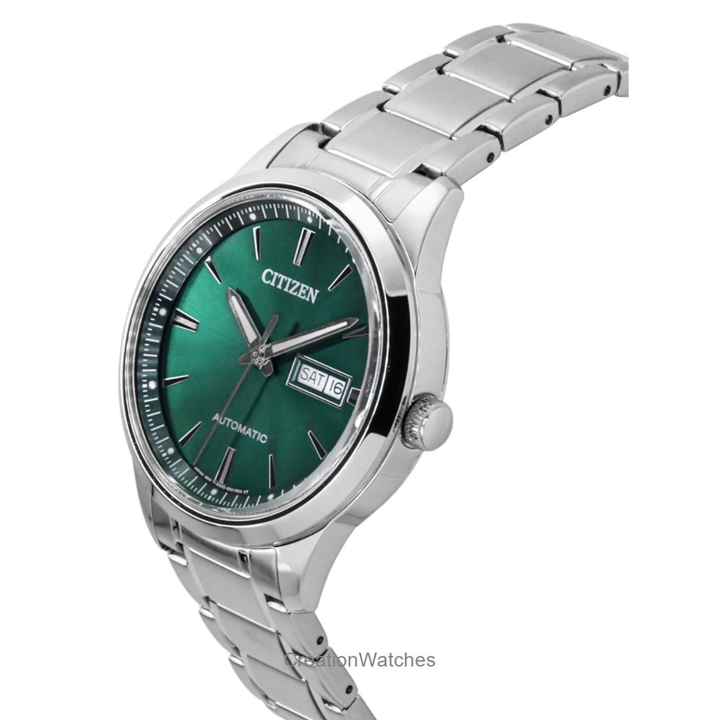 Citizen Stainless Steel Green Dial Automatic NY4058-79X Men's Watch