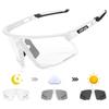 Pochromic Cycling Sunglasses UV400 Cycling Glasses Sports Eyewear Outdoor MTB Sunglasses Bicycle Goggles Bike Glasses
