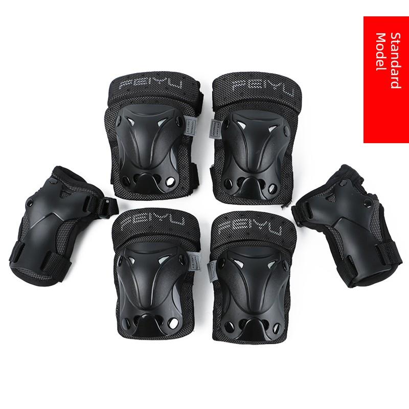 Skateboard Protective Clothing Suit Protective Protective Equipment Adult Professional Roller Skating Skating Skating Protective Full Set of Girls'