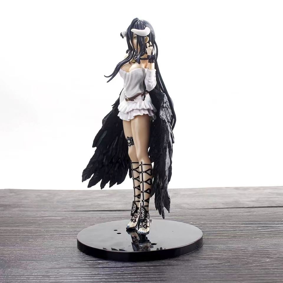 21 см аниме-фигурка Overlord Albedo So-Bin Overlord III Albedo, фигурка Albedo, фигурка Ainz Ooal, фигурка, игрушки