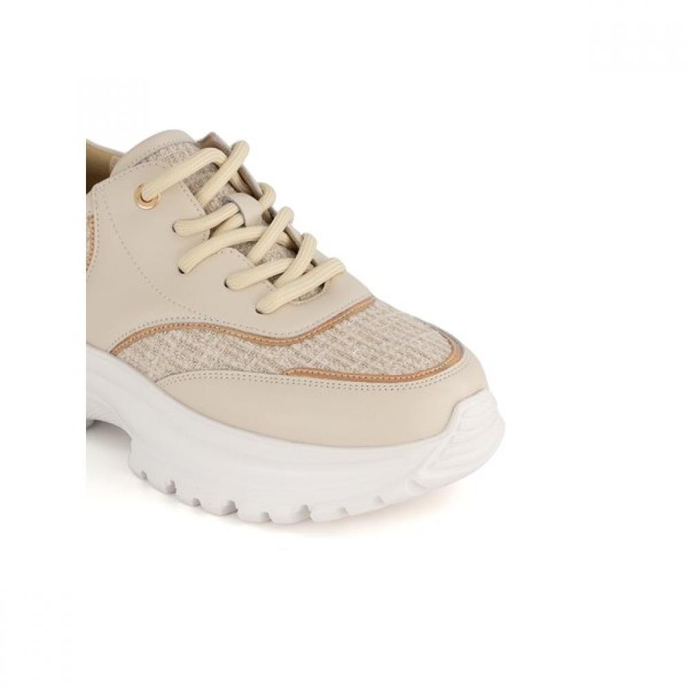 Tandy Women Casual Sneakers Beige J1583v