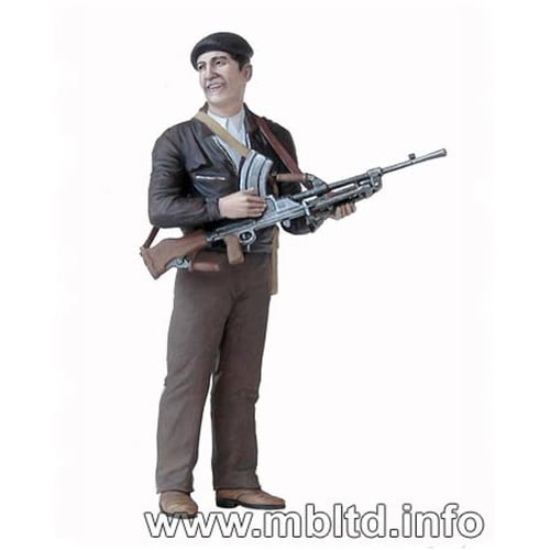 Master Box 1/35 Scale Plastic Model Kit: French Resistance and German Officer Prisoners of War, 1944, Set of 5 (MB35051)