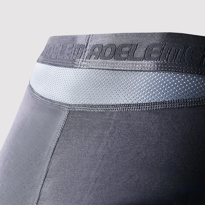 Mens Underpants Comfortable Breathable Mesh Thin Long Johns Fashion Mid Waist Underwear For Man