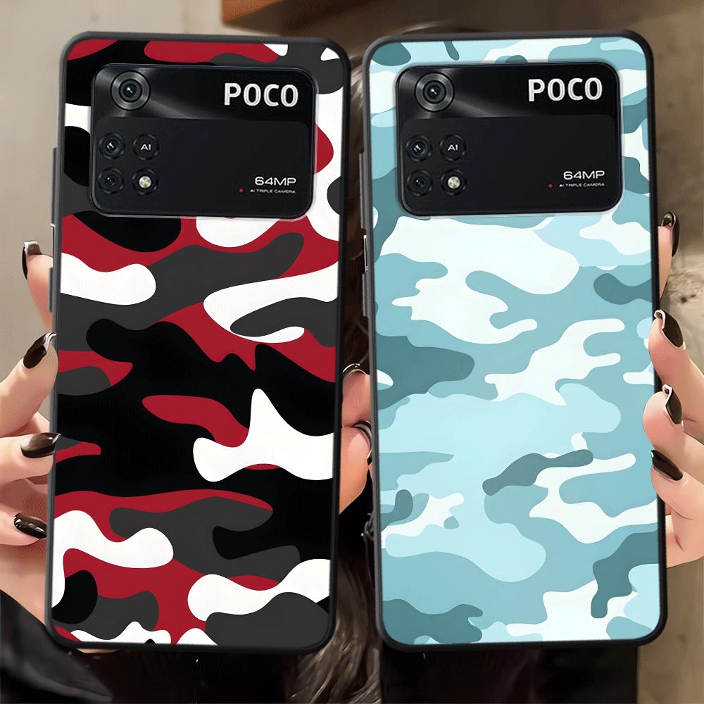 Чехол для Xiaomi Poco F8 X3 X4 X5 X7 Pro M3 M4 M7 F3 M5 C61 C50 F1 C75 C71 Funda Чехол для телефона Креативные Цветные Обои
