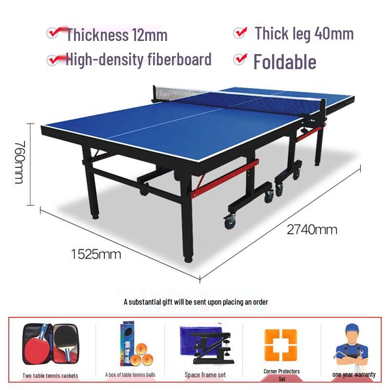 Shuofengying Indoor Foldable Ping Pong Table