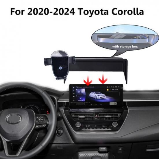 360° Rotating Car Phone Holder For -2024 Toyota Corolla With 8" Touchscreen