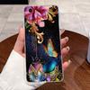 Чехол для Vivo V7 1718 V7+ V 7 Plus 1716 Прозрачный Чехол Эстетичный Милый Мультяшный Кот Модный Мягкий Прозрачный Силиконовый ТПУ Задняя Крышка