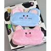 Cartoon Animal Stationery Bag Large Capacity Cosmetic Bags High Quality Storage Pouch  Girls