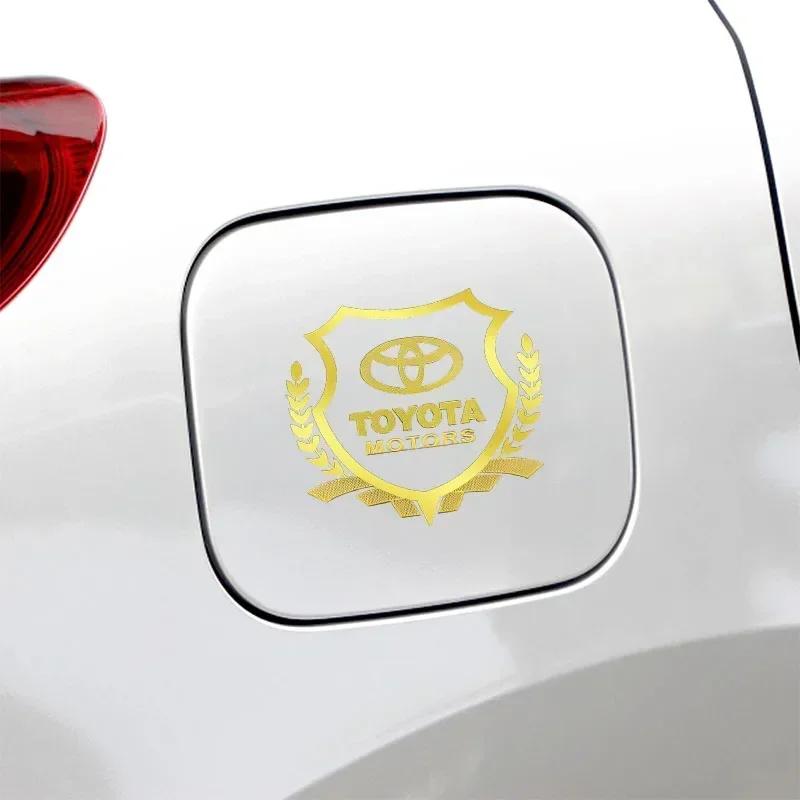 Car Stickers Wheat Badge Sticker Auto Body Side Window Trunk Decorative for Toyota Trd GR Corolla Avensis Yaris Rav4 Hilux Auris Camry