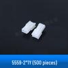 4.2mm Pitch Double Row Connector Housing, Male/Female, Transparent White, 2P/4P/6P/8P/10P/12P