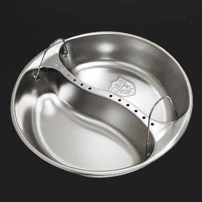 Разделенная паровая корзина из нержавеющей стали 304, многоразмерная, с ручкой, инструмент для приготовления на пару, штабелируемая емкость для еды