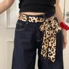 Leopard Print Leopard Scarf 195*4cm Neckerchief Fashion Headband  Women