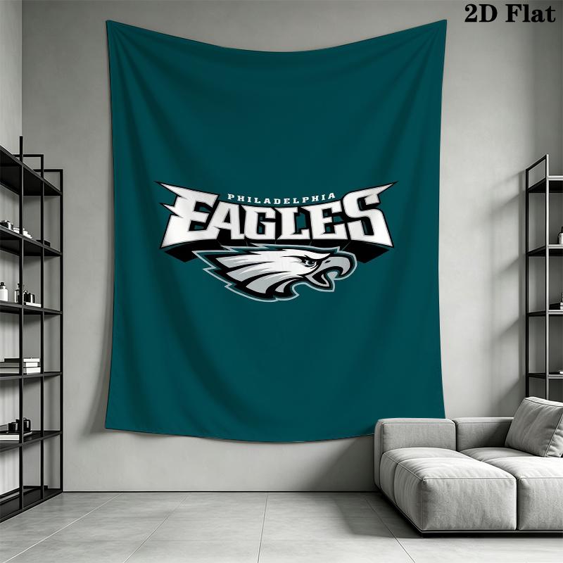 Настенный гобелен Philadelphia Eagles Эстетичный настенный подвес Печатная тканевая одеяло Декоративные гобелены для спальни гостиной домашний декор