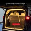 Toyota ESTIMA Светодиодная подсветка багажника и атмосферная динамическая приветственная подсветка задней двери