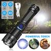 Powerful LED Flashlight USB Rechargeable Lamp Super Long Range Strong Light Lamp Outdoor Camping Portable Waterproof Light