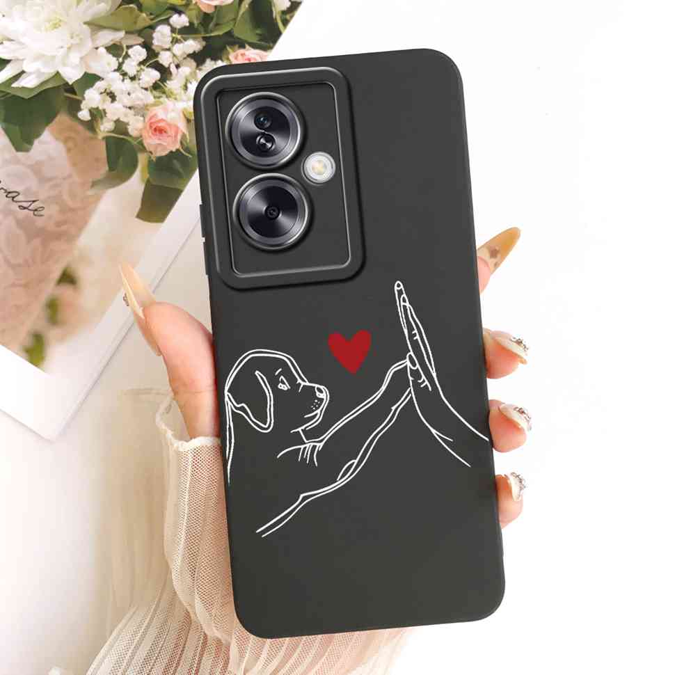 For Oppo A79 5G Case Cartoon Cat Retro Style Silicone Cover For Oppo A79 CPH2553 CPH2557 Shockproof Phone Cases Bumper