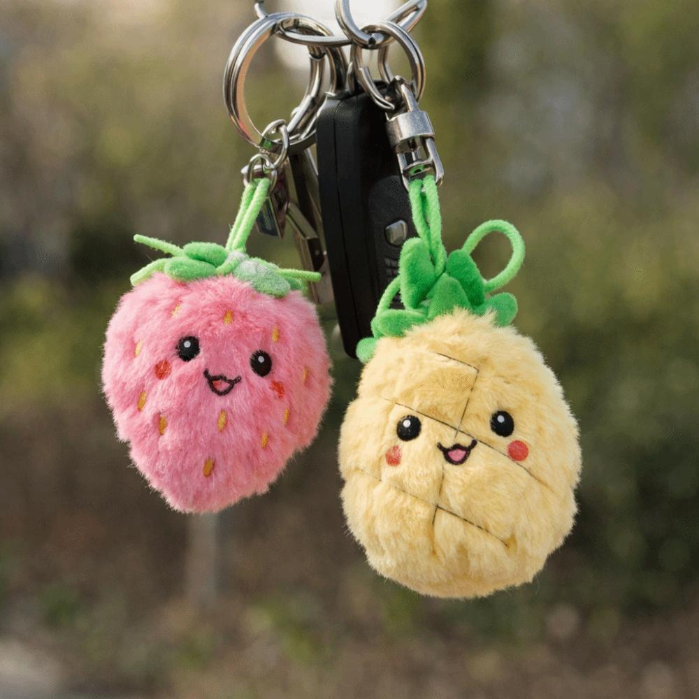 Super Soft-haired Plush Fruit Ornament Miniature Fruit Plush Toy Christmas Gift