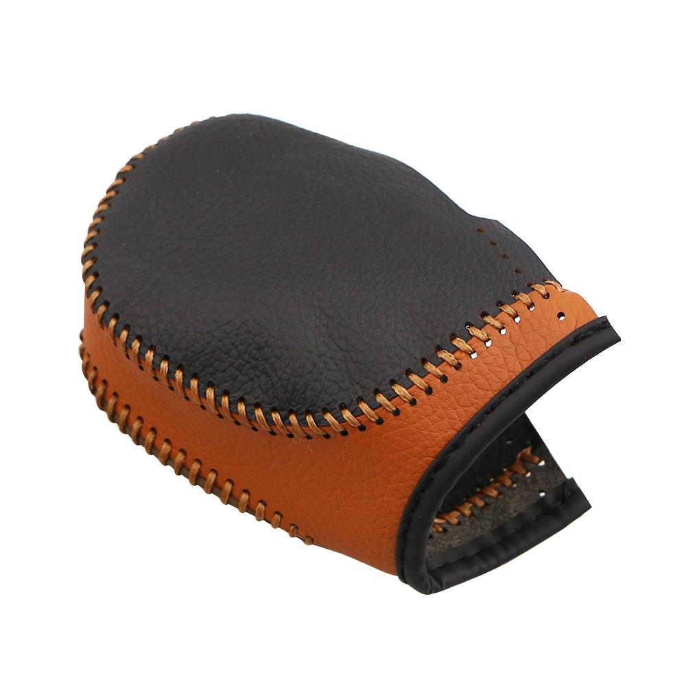 Кожаный чехол на ручку переключения передач для Renault Koleos Talisman Megane Captur Clio Scenic Kadjar Fluence для Samsung QM5 QM6