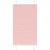 VidaXL Store Plissé Rose 75x100 Cm Largeur Du Tissu 74,4 Cm Polyester, Store Plissé De Fenêtre, Store Accordéon, Store 4015427