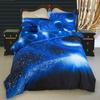 3d Galaxy Duvet Cover Pillow Case Quilt Cover Bedding Set Single King Size All