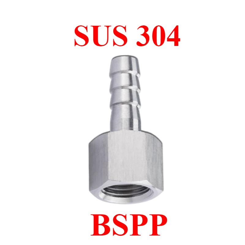 1/8" 1/4" 3/8" 1/2" 3/4" BSP NPT Наружная Внутренняя Резьба к 4 5 6 8 10 12 14 16 19 25 мм Штуцер для Шланга Соединитель из Нержавеющей Стали 304